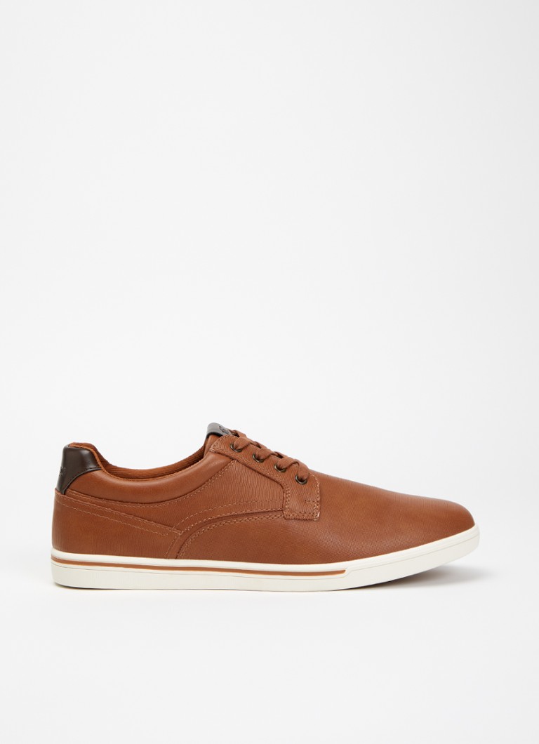 Dune London Heren Tommus sneaker in de kleur Camel