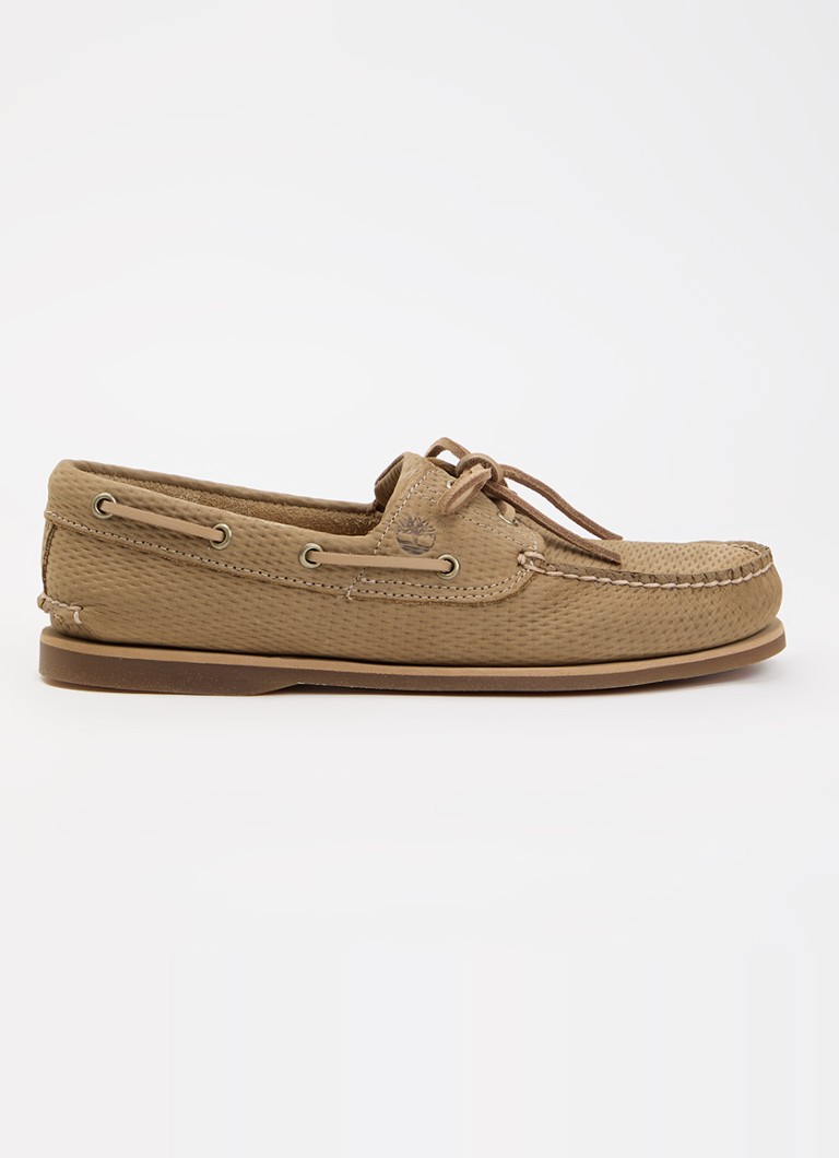 Timberland Heren Classic bootschoen van leer in de kleur Camel, maat: 43