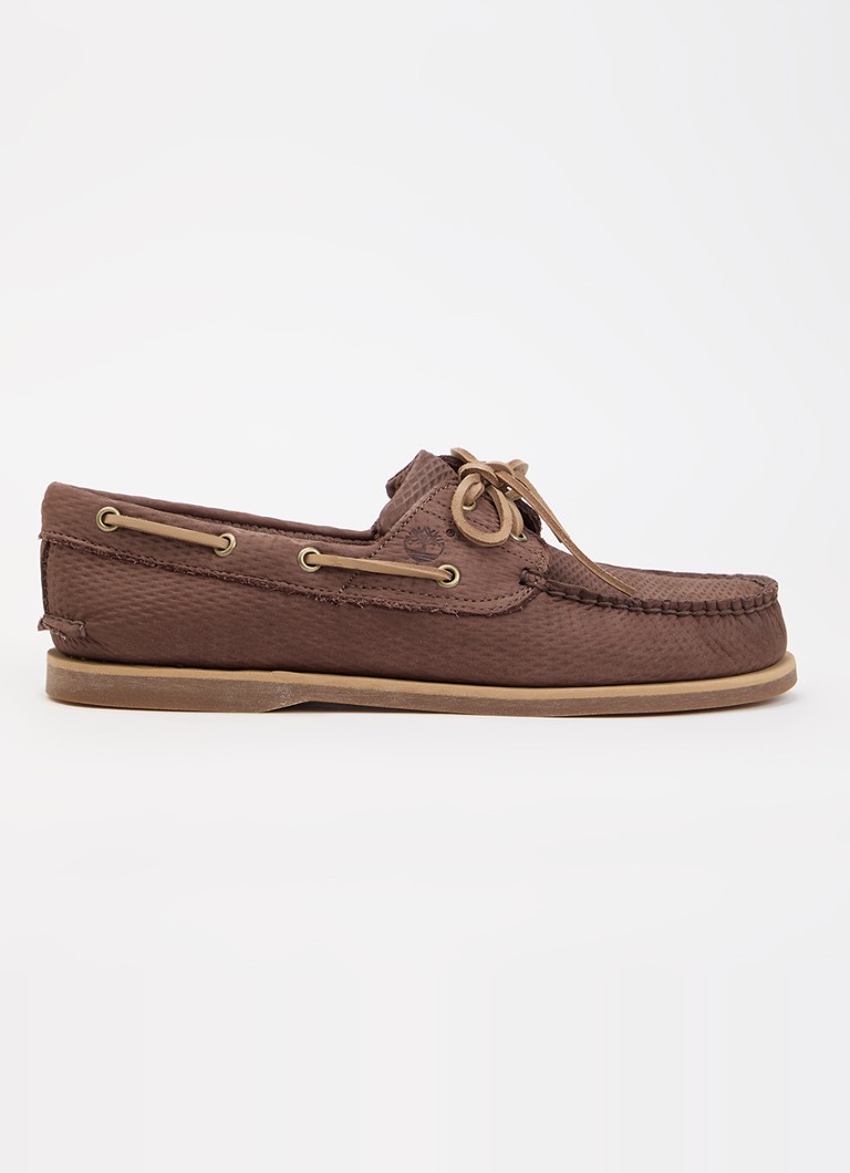 Timberland Heren Classic bootschoen van leer in de kleur Bruin, maat: 42