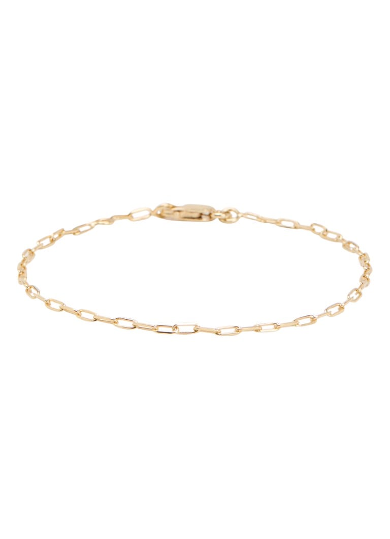 Anna + Nina Dames Link armband verguld
