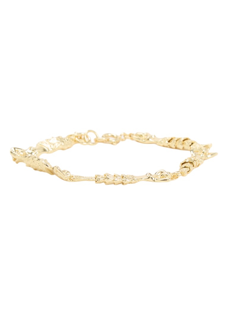 Anna + Nina Dames Mermaid armband verguld