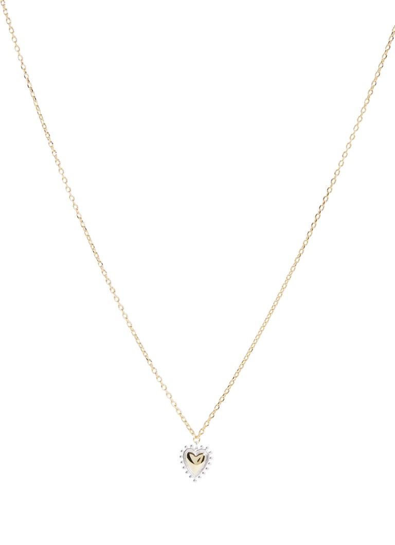 Anna + Nina Dames Bravery Heart ketting