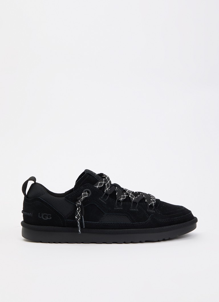 UGG Heren Minimel sneaker met suède details in de kleur Zwart, maat: 45