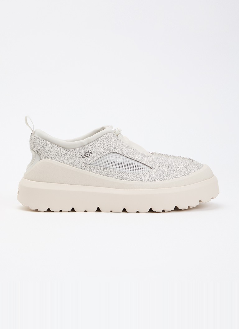 UGG Heren Heritage Utility Axoid sneaker van leer in de kleur Wit, maat: 45