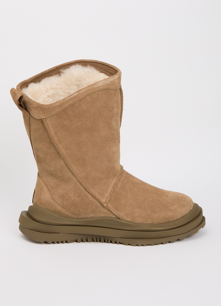 UGG Heren Classic Distort laars van suède in de kleur Camel, maat: 42