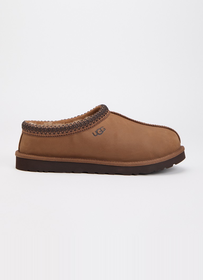 UGG Heren Tasman ll instapper van suède in de kleur Hazelnootbruin, maat: 43
