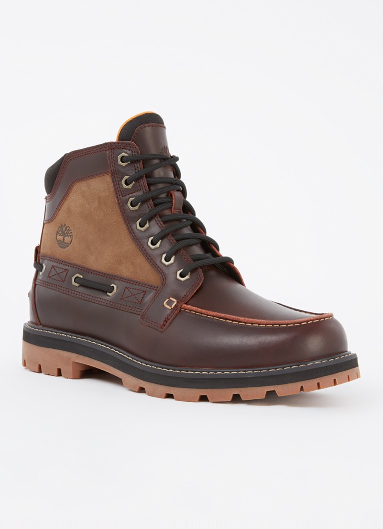 Timberland Heren Britton road veterboot van leer in de kleur Donkerbruin, maat: 44