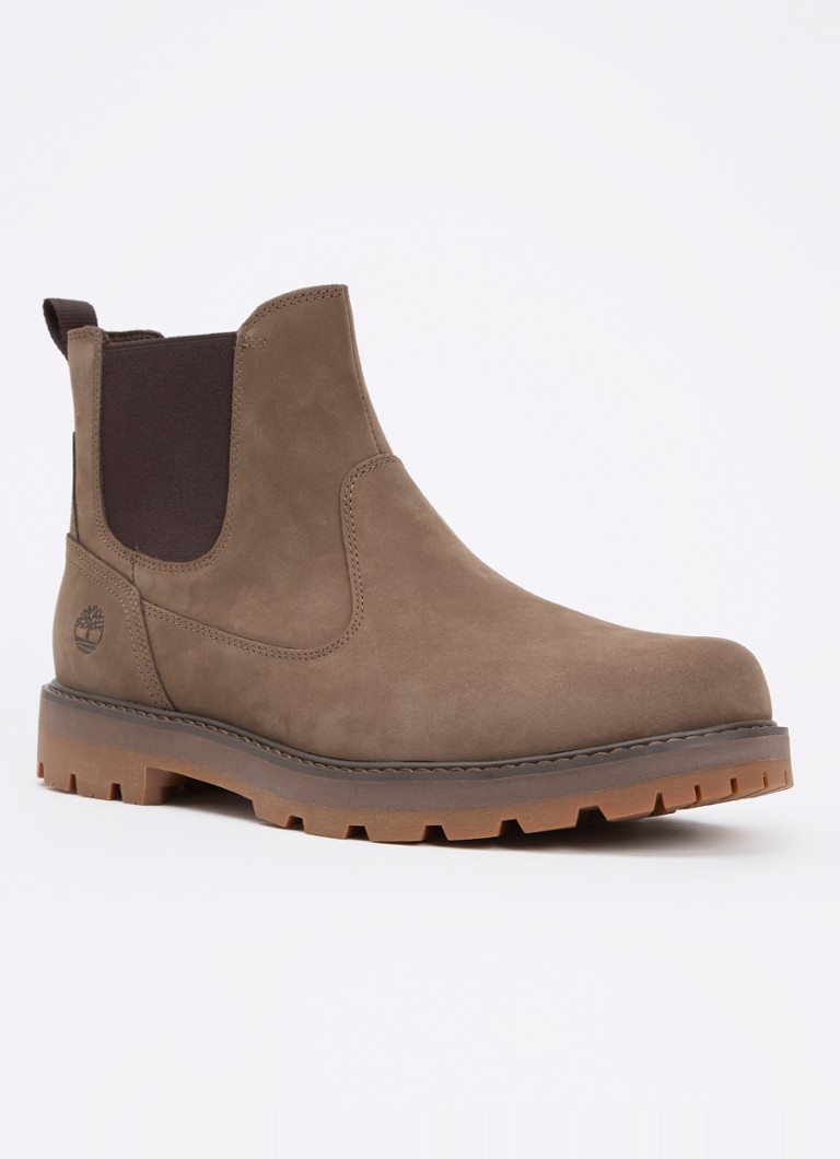 Timberland Heren Britton Road chelsea boot van suède in de kleur Lichtbruin, maat: 43
