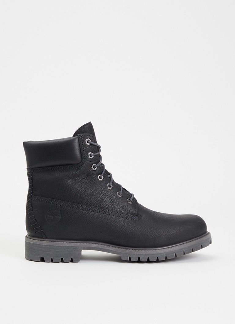 Timberland Heren Road Trip veterboot van leer in de kleur Zwart, maat: 45