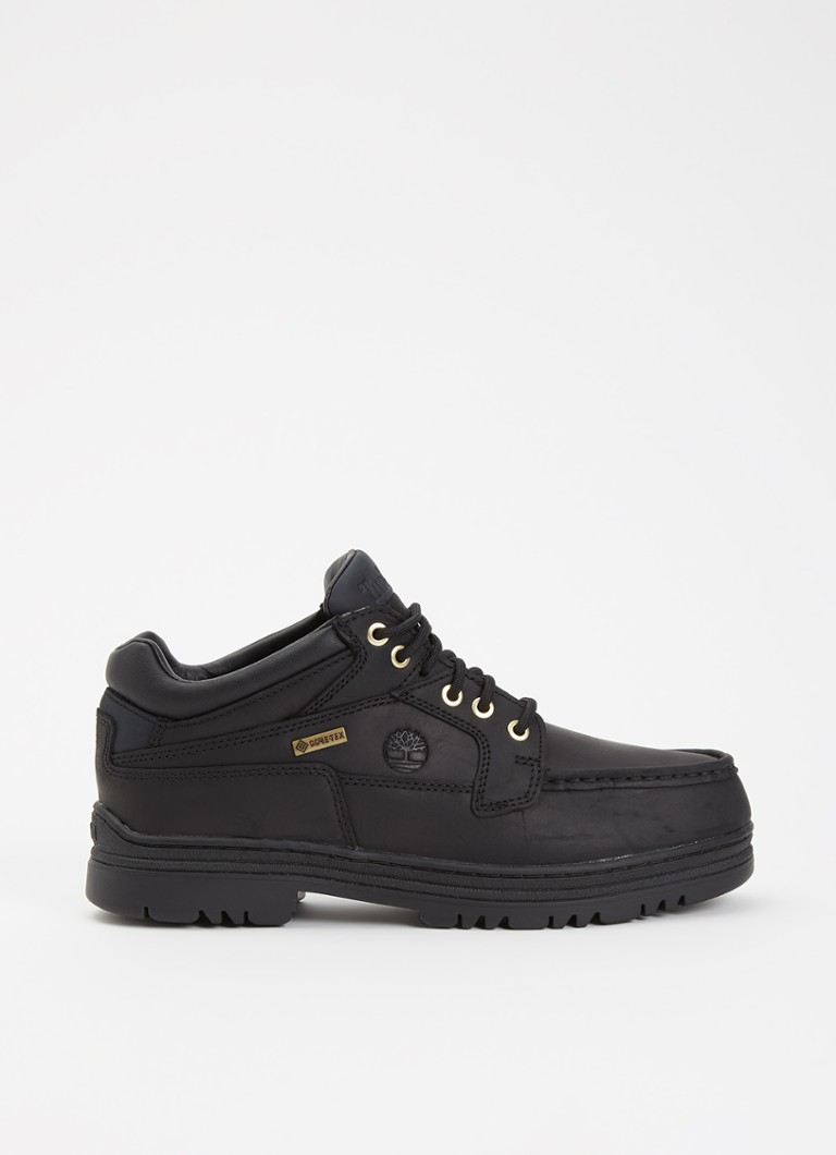 Timberland Heren Heritage veterschoen van leer in de kleur Zwart, maat: 40