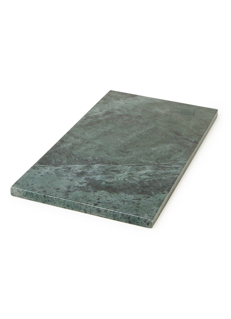 Stoned Bruce M snij-/serveerplank van marmer 20 x 40 cm Groen - Deal