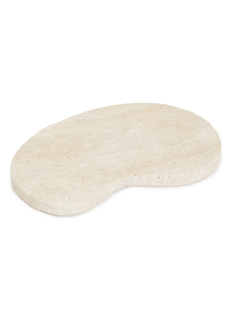 Stoned Flow serveerplank 28 cm Beige - Deal