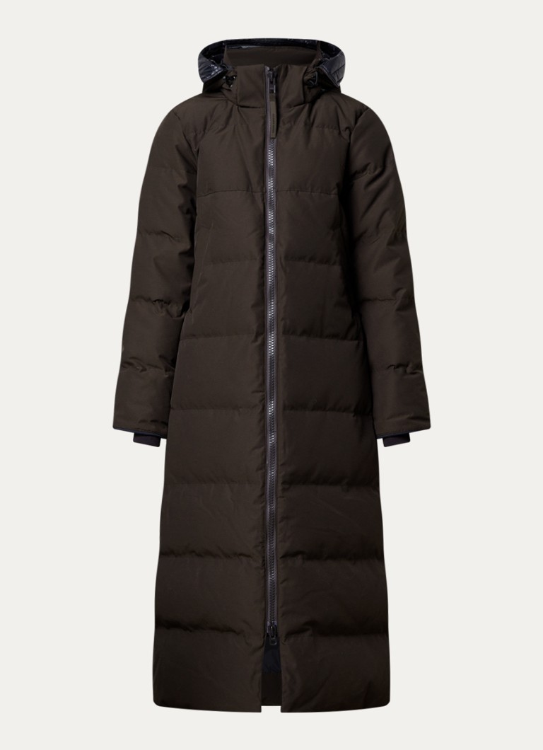 Canada Goose Dames Mystique gewatteerde parka met steekzakken in de kleur Donkerbruin, maat: L