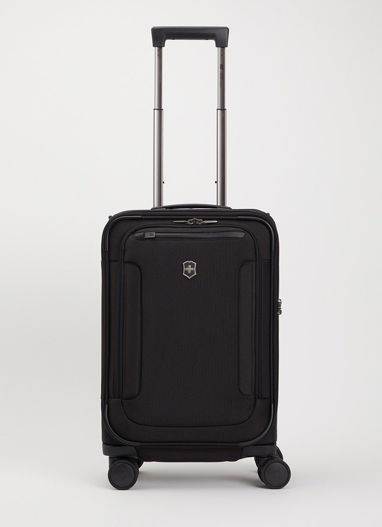 Victorinox koffer Werks Traveler 7.0 Frequent Flyer Carry-On vergrootbare spinner 55 cm Zwart - Deal