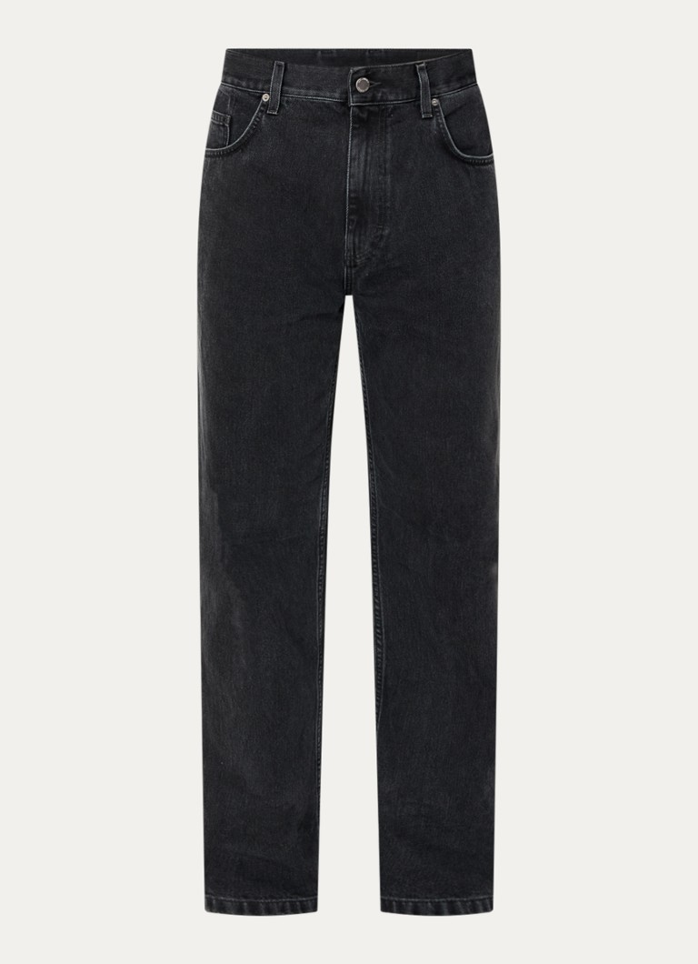 Axel Arigato Heren Archive loose fit jeans met gekleurde wassing in de kleur Zwart, maat: 34