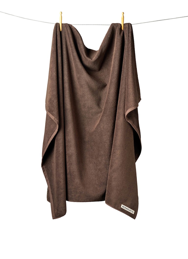 Bongusta Naram badlaken - 600 gr/m2 - 150 x 100 cm Donkerbruin - Deal
