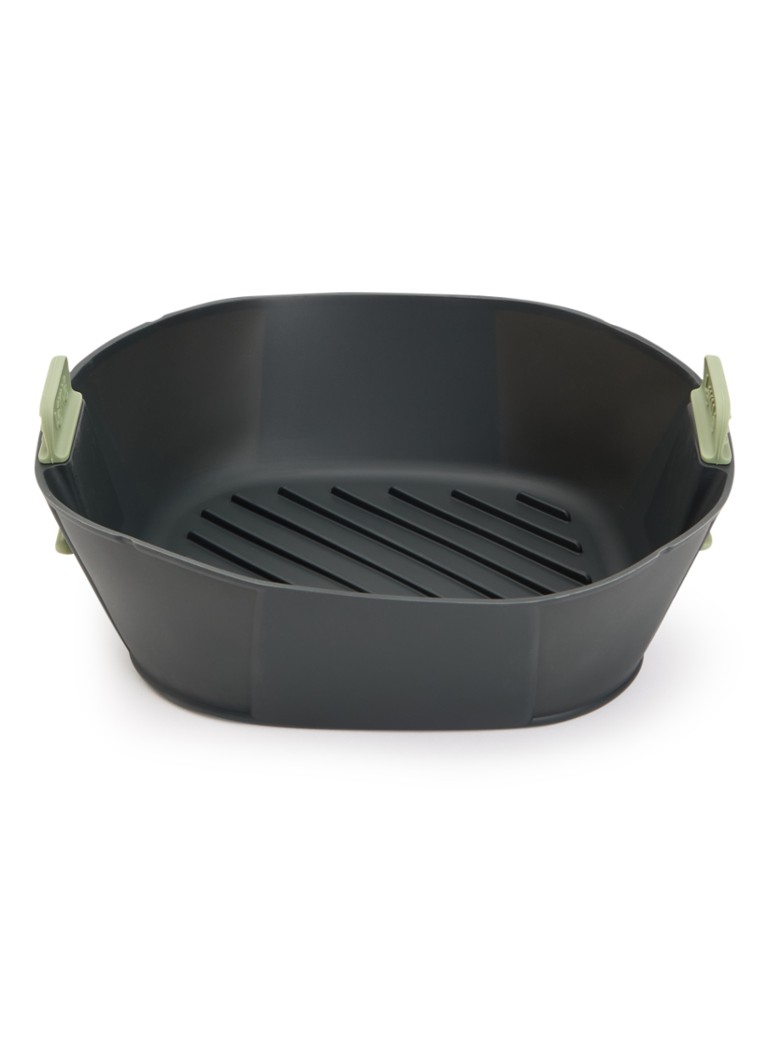 Lékué Airfryer mandje L Donkergrijs - Deal