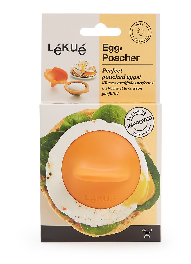Lékué Ei pocheerder 10,5 cm Oranje - Deal