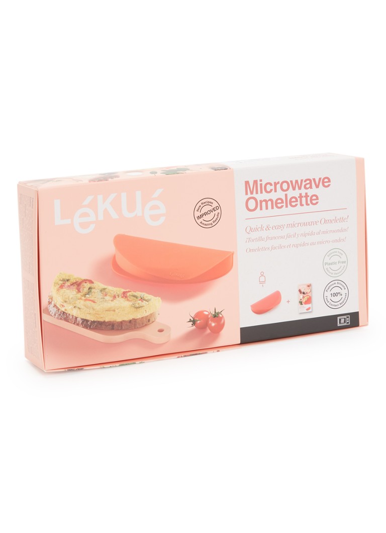 Lékué Magnetron omeletmaker 23 cm Rood - Deal