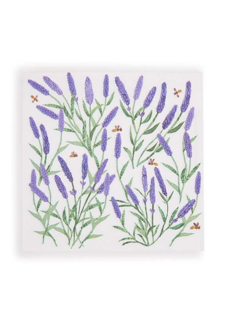 Ppd Tracey Lavendula servetten 33 x 33 cm Paars - Deal