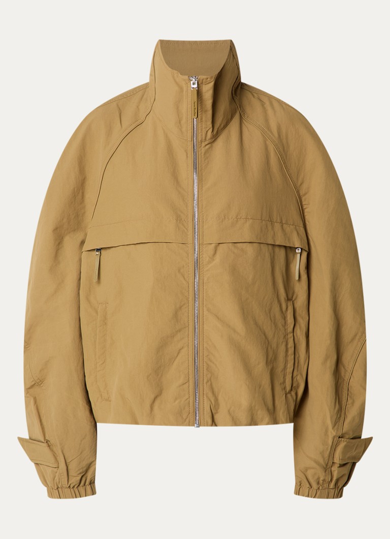 Acne Studios Dames Jack met ritszakken in de kleur Beige, maat: 38