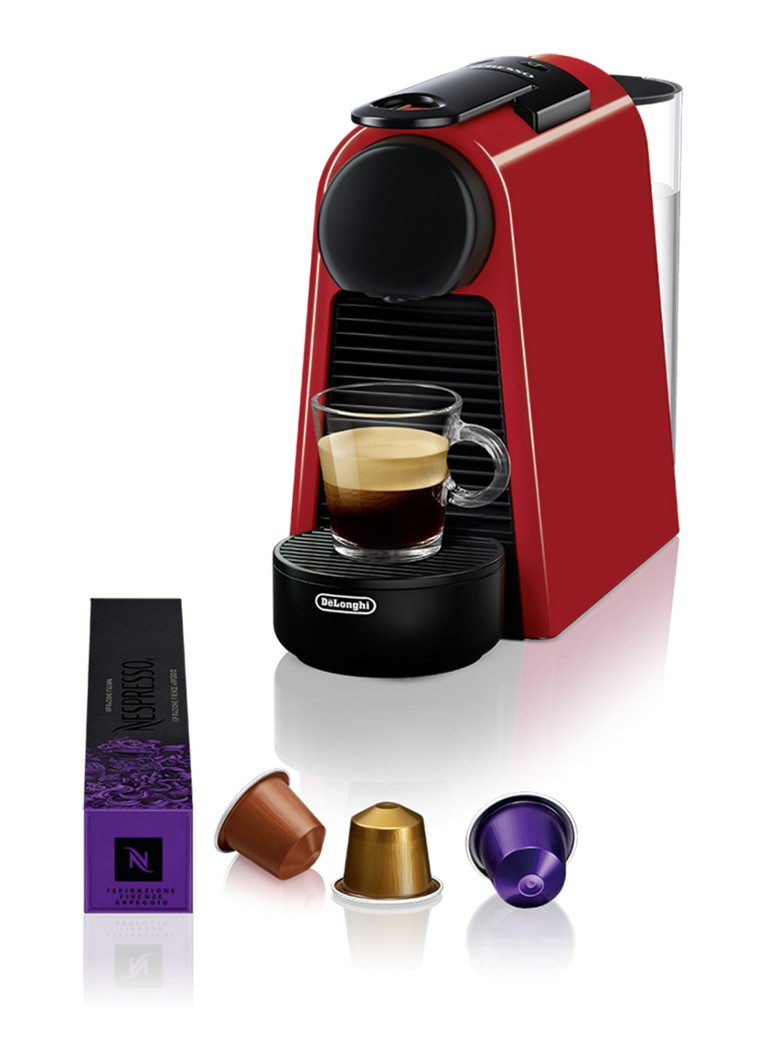 DeLonghi Essenza Mini Nespresso Koffiecupmachine - EN85.R Rood - Deal