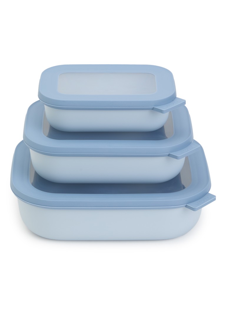 Mepal Cirqula vershouddoos set van 3 Blauw - Deal