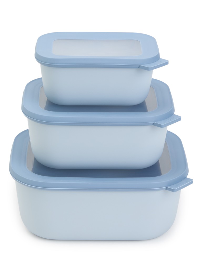 Mepal Cirqula vershouddoos set van 3 Blauw - Deal