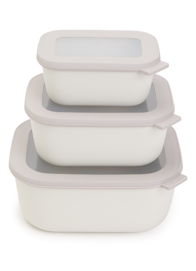 Mepal Cirqula vershouddoos set van 3 Wit - Deal