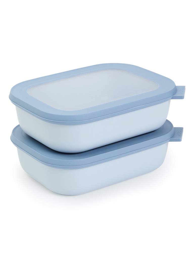 Mepal Cirqula vershouddoos set van 2 Blauw - Deal