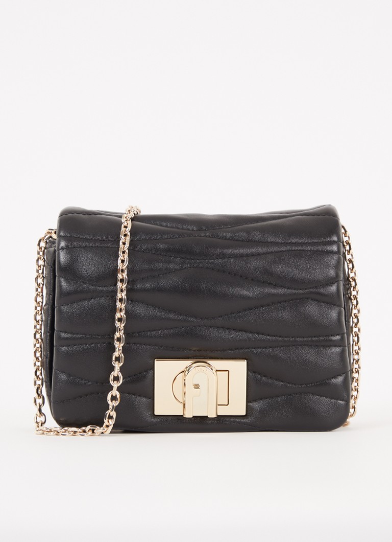 FURLA Dames 1927 Mini crossbodytas van quilted kalfsleer