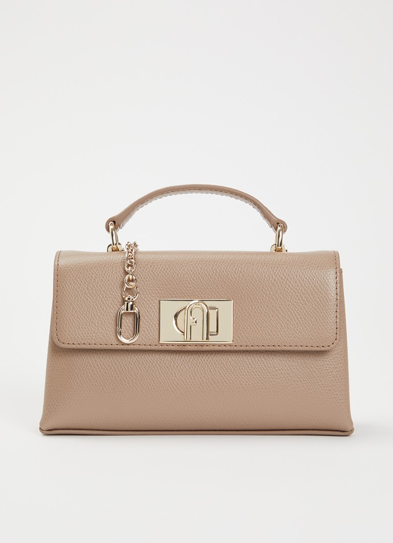 FURLA Dames Mini handtas van leer met afneembare schouderriem