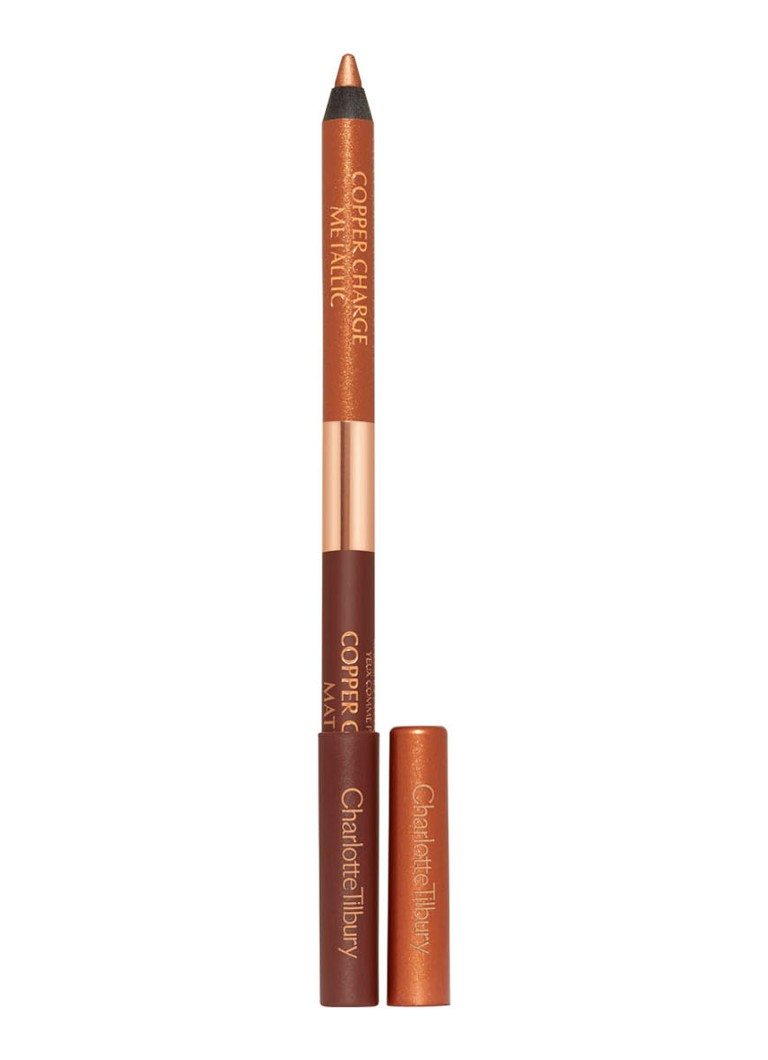 Charlotte Tilbury Eye Colour Magic Double Ended Eye Liner Copper Charge - Limited Edition waterproof eyeliner Copper Charge 1 maat Make-up - Deal