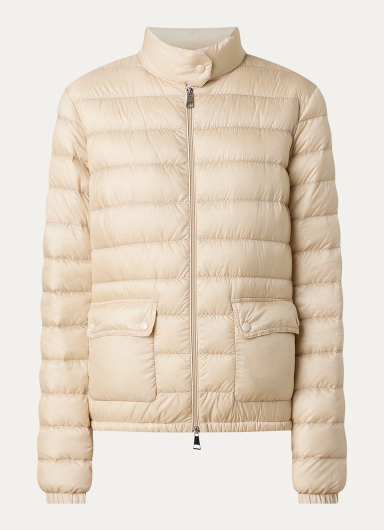 Moncler Dames Gewatteerd jack met donsvulling in de kleur Beige, maat: M