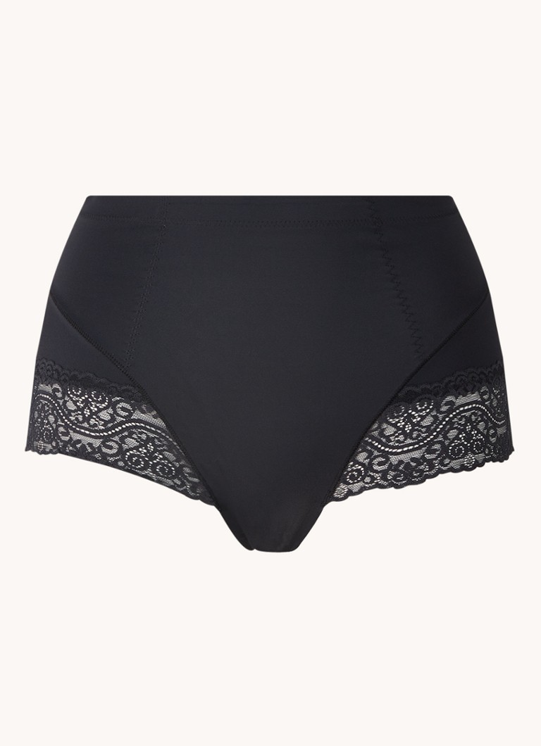 MAGIC Bodyfashion Dames Tummy Squeezer corrigerende slip in de kleur Zwart, maat: XL