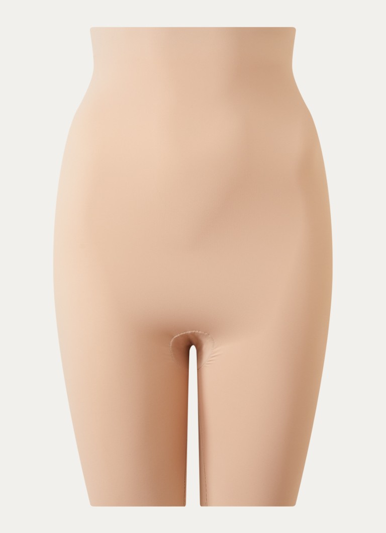 MAGIC Bodyfashion Dames High waist corrigerende short in de kleur Zalmroze, maat: M