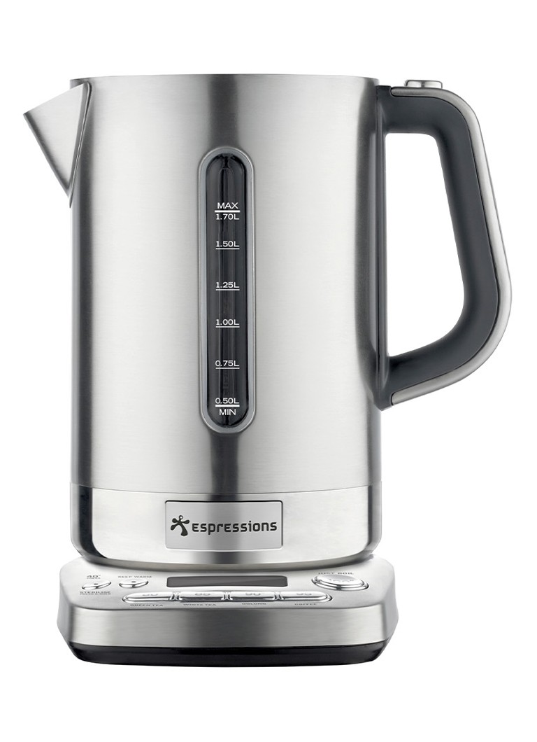 Espressions Silent Smart waterkoker EP9650 Zilver - Deal