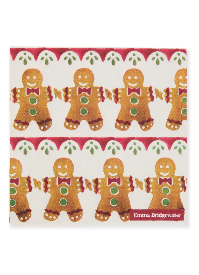 Ihr Ideal Home Gingerbread servetten 33 x 33 cm Creme - Deal