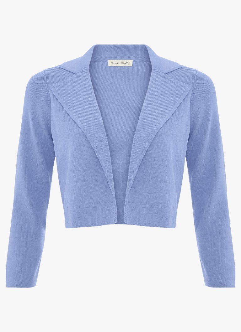 Phase Eight Dames Rihanna openvallend vest in de kleur Donkerblauw