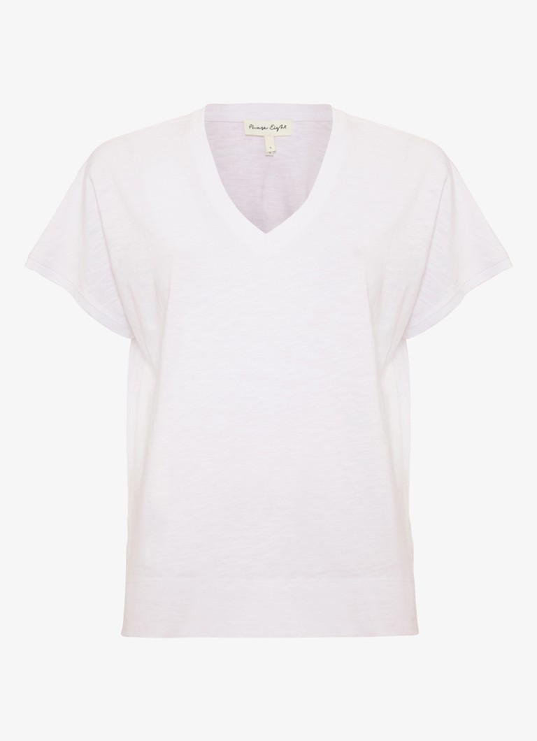 Phase Eight Dames Saphiya t-shirt van katoen in de kleur Wit