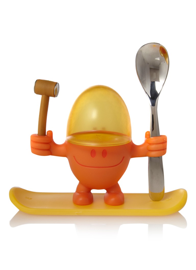 WMF McEgg eierdop met lepel 11 cm 2-delig Oranje - Deal