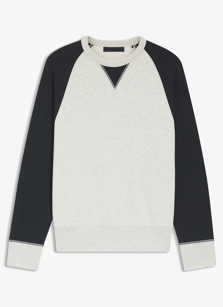 BOSS Heren Sweater met ronde hals in de kleur Dark Blue-409 / Blauw
