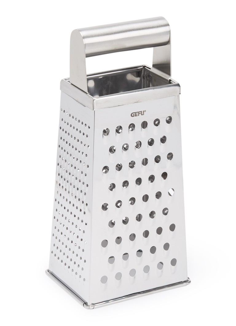 GEFU Cubo torenrasp met 4 zijden 24,5 cm Zilver - Deal