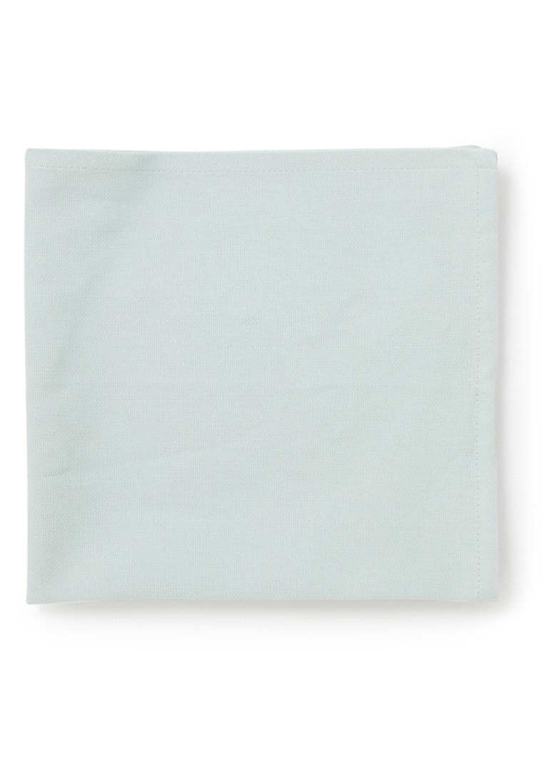 Bunzlau Castle Desert servet van katoen 45 x 45 cm Lindegroen - Deal