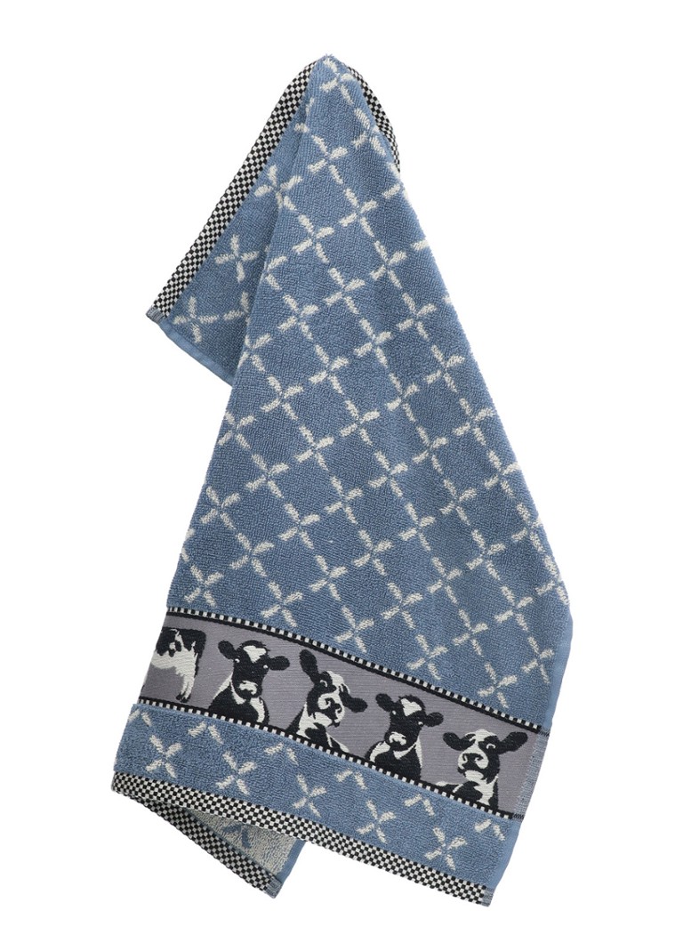 Bunzlau Castle Cow keukendoek 53 x 60 cm Blauw - Deal