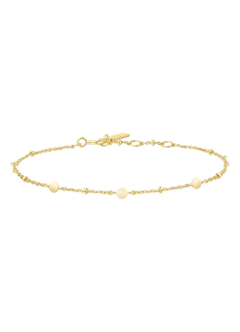 Ania Haie Dames Disc Station armband S van zilver