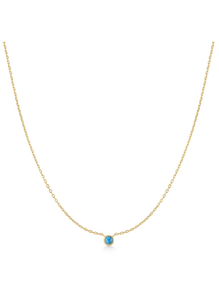 Ania Haie Dames Solitaire ketting S verguld