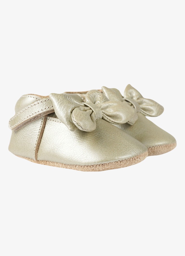 Donsje Amsterdam Meisjes Celie babyschoentje van leer in de kleur Gebroken wit, maat: 12-18M=19