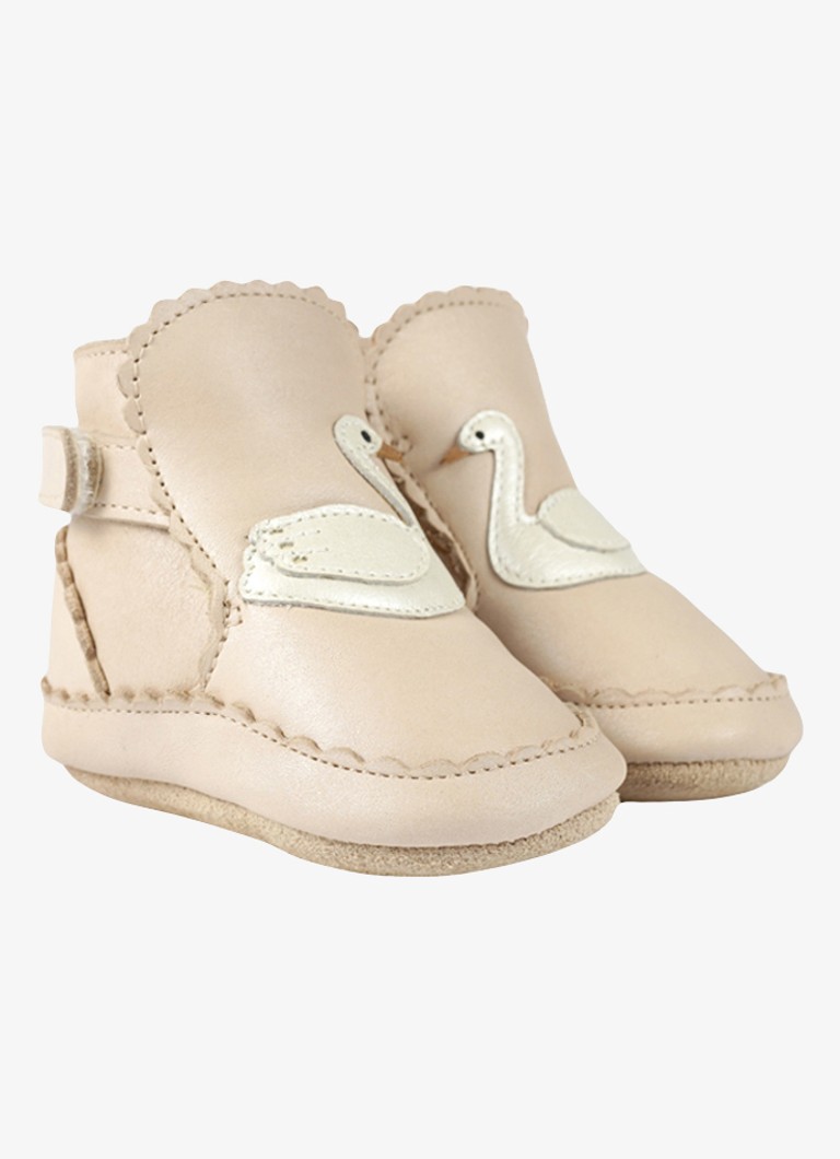 Donsje Amsterdam Meisjes Niv boots in de kleur Beige, maat: 12-18M=19