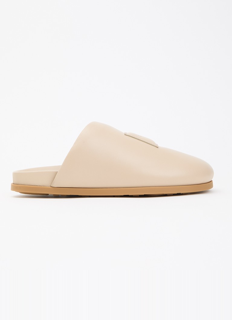 Givenchy Dames Puffy muiltje van lamsleer in de kleur Beige, maat: 41